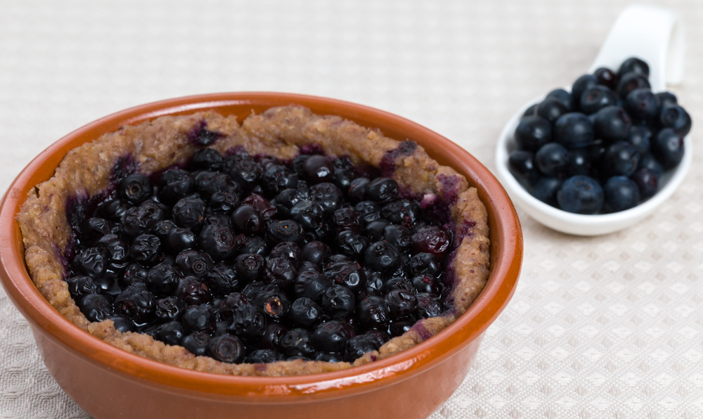 Tartelette aux myrtilles sauvages