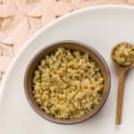 Carpaccio de tomates et betteraves sur lit de quinoa