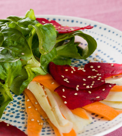 Salade de racines d'hiver