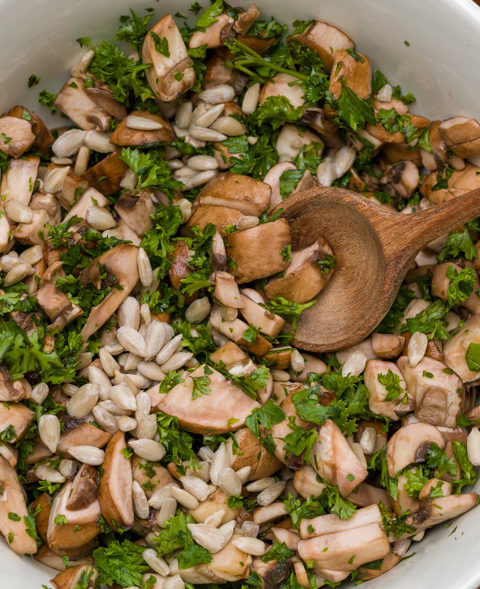 Salade de champignons