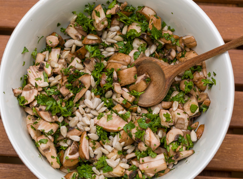 Salade de champignons