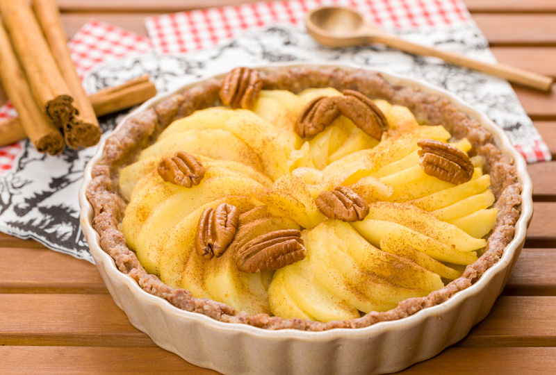 Tarte aux pommes au Vitaliseur