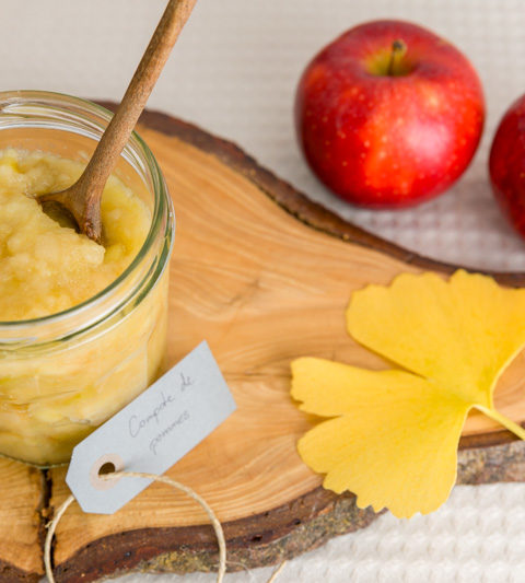 Compote de pommes au Vitaliseur